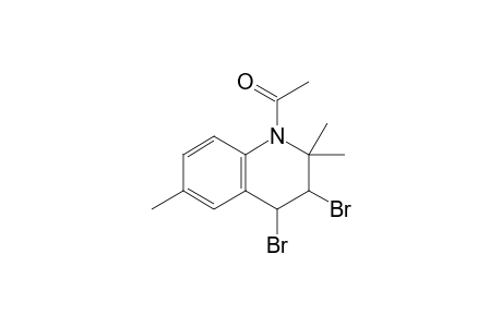 3,4-Dibromo-1-acetyl-2,2,6-trimethyl-1,2,3,4-tetrahydroquinoline