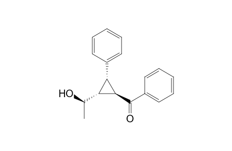 (1R*,2R*,3S*,1'R*) 2-(1-Hydroxyethyl)-3-phenylcyclopropyl-1-phenyl Ketone