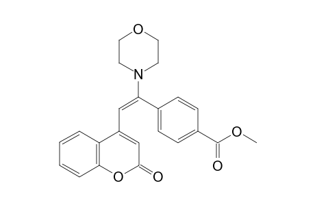 Methyl (E)-4-(1-Morpholino-2-(2-oxo-2H-chromen-4-yl)vinyl)benzoate