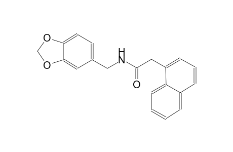 N-(1,3-Benzodioxol-5-ylmethyl)-2-(1-naphthyl)acetamide