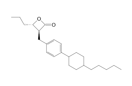 (3S,4S)-3-[4-(4-Pentyl-cyclohexyl)-benzyl]-4-propyl-oxetan-2-one