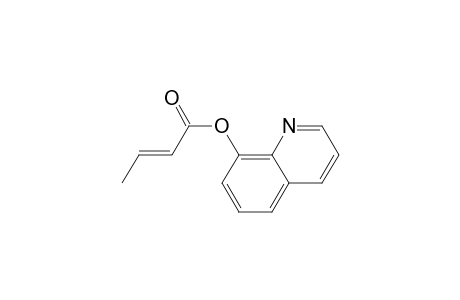 (E)-2-butenoic acid 8-quinolinyl ester