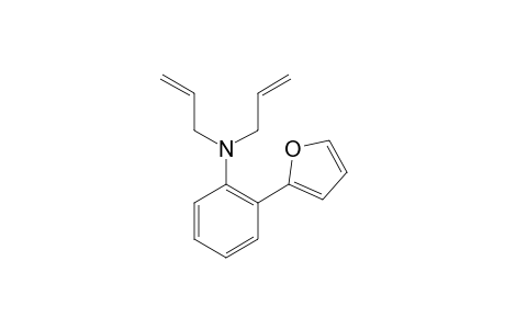 N,N-Diallyl-2-(2-furyl)aniline