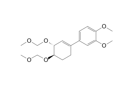4-[(3R,4R)-3,4-bis(methoxymethoxy)-1-cyclohexenyl]-1,2-dimethoxybenzene
