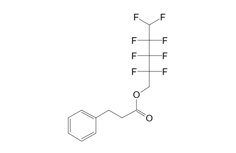 3-Phenylpropionic acid, 2,2,3,3,4,4,5,5-octafluoropentyl ester