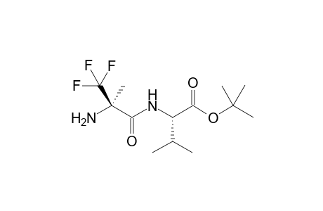 (S)-2-((R)-2-Amino-3,3,3-trifluoro-2-methyl-propionylamino)-3-methyl-butyric acid tert-butyl ester