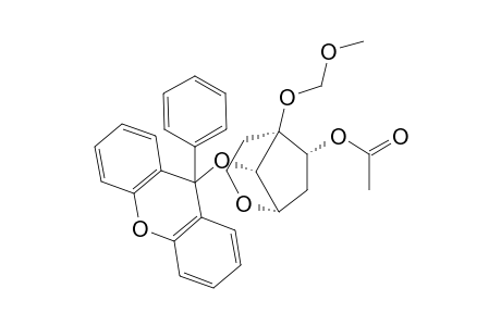(1S,5S,6R,8S)-6-Acetoxy-5-(methoxymethoxy)-8-[9'-(9'-phenylxanthenyl)oxy]-2-oxabicyclo[3.2.1]octan