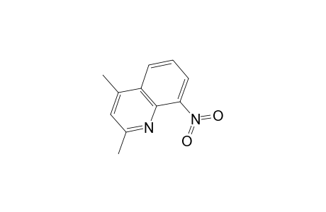 Quinoline, 2,4-dimethyl-8-nitro-