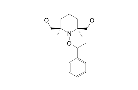 CIS-2,6-BIS-HYDROXYMETHYL-2,6-DIMETHYL-1-(1-PHENYLETHOXY)-PIPERIDINE