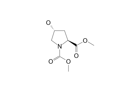 dimethyl (2S,4R)-4-hydroxypyrrolidine-1,2-dicarboxylate