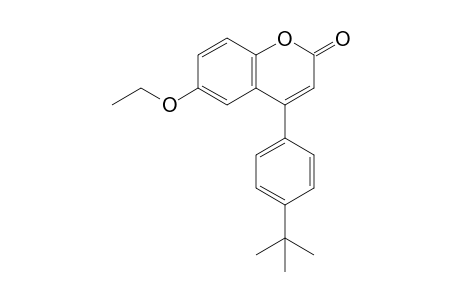 4-(4-tert-Butyl-phenyl)-6-ethoxy-chromen-2-one