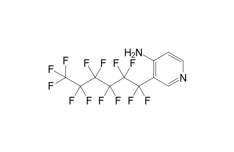 3-(1,1,2,2,3,3,4,4,5,5,6,6,6-tridecafluorohexyl)-4-pyridinamine