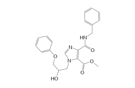 methyl 4-[(benzylamino)carbonyl]-1-(2-hydroxy-3-phenoxypropyl)-1H-imidazole-5-carboxylate