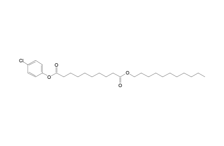 Sebacic acid, 4-chlorophenyl undecyl ester