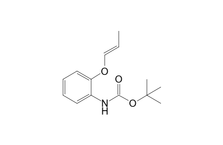 tert-Butyl 2-(1-propenyloxy)phenylcarbamate