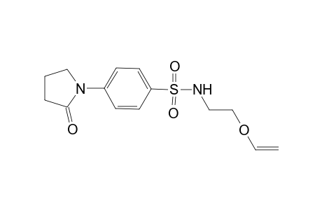 Benzenesulfonamide, N-[2-(ethenyloxy)ethyl]-4-(2-oxo-1-pyrrolidinyl)-