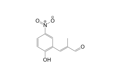 (2E)-3-(2-hydroxy-5-nitrophenyl)-2-methyl-2-propenal
