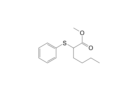 Hexanoic acid, 2-(phenylthio)-, methyl ester
