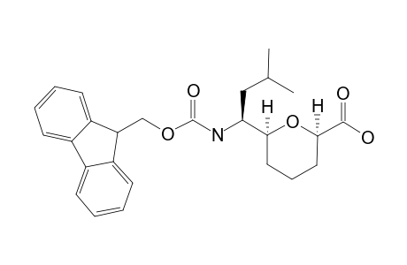 (2R,6S,1'S)-6-[1'-(FLUORENYLMETHOXYCARBONYLAMINO)-3'-METHYLBUTYL]-TETRAHYDROPYRAN-2-CARBOXYLIC-ACID