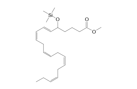Methyl 5-(trimethylsiloxy)eicosan-6(E),8(Z),11(Z),14(Z),17(Z)-pentaenoate