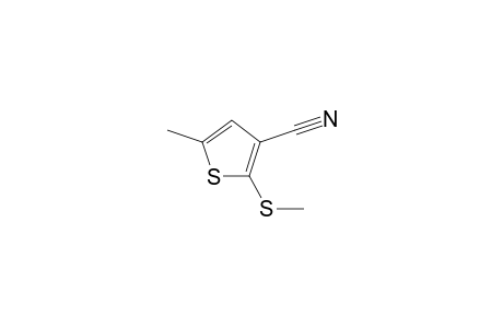 5-Methyl-2-(methylthio)-3-thiophenecarbonitrile