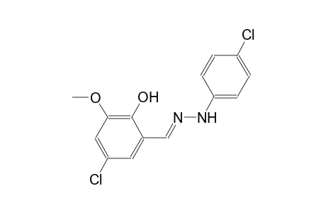 5-chloro-2-hydroxy-3-methoxybenzaldehyde (4-chlorophenyl)hydrazone
