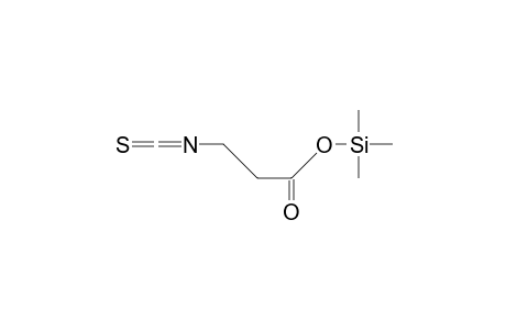 3-Isothiocyano-propanoic acid, trimethylsilyl ester
