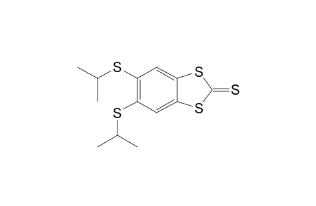 5,6-Bis(isopropylthio)benzo[d][1,3]-dithiol-2-thione