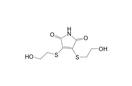3,4-Bis-(C2-hydroxy-ethylsulfanyl)-pyrrole-2,5-dione