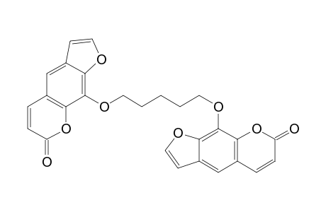 1,5-Bis(psoralen-8-yloxy)pentane