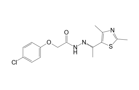2,4-Dimethyl-5-thiazolone-N-(4-chlorophenoxyacetyl) hydrazone