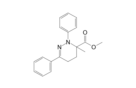 Methyl 3-methyl-2,6-diphenyl-2,3,4,5-tetrahydropyridazine-3-carboxylate