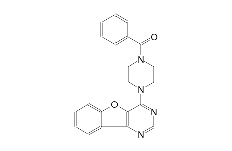 4-(4-benzoyl-1-piperazinyl)[1]benzofuro[3,2-d]pyrimidine