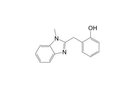 2-[(1-methyl-2-benzimidazolyl)methyl]phenol