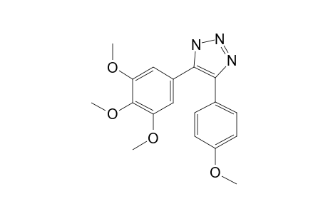 4-(4-Methoxyphenyl)-5-(3,4,5-trimethoxyphenyl)-1H-1,2,3-triazole