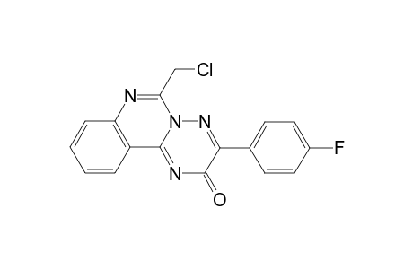 6-(Chloromethyl)-3-(4-fluorophenyl)-2H-[1,2,4]triazino[2,3-c]quinazolin-2-one