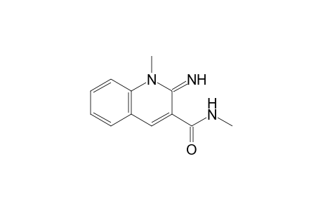 1,2-Dihydro-2-imino-1-methyl-3-quinoline-N-methylcarboxamide