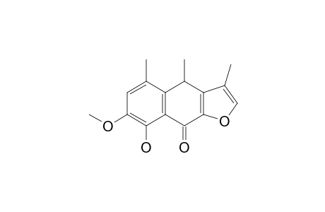 1-Hydroxy-2-methoxy-1,2,3,4-dehydro-6-dehydroxy-cacalone