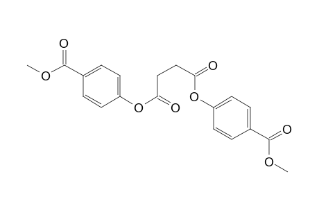 Butanedioic acid, bis[4-(methoxycarbonyl)phenyl] ester
