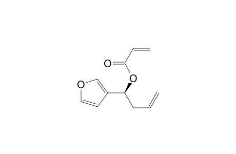 (S)-1-Furan-3-ylbut-3-enyl Acrylate