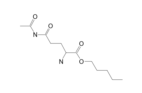 N-Acetyl-L-glutamine, N-pentyl ester