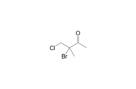 3-Bromo-4-chloro-3-methylbutan-2-one