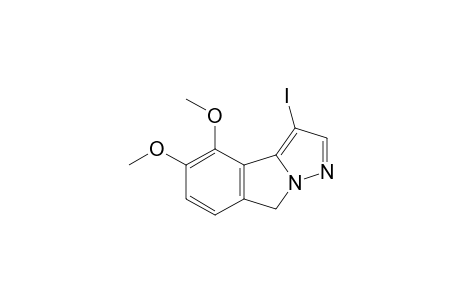 3-Iodo-4,5-dimethoxy-8H-pyrazolo[5,1-a]isoindole