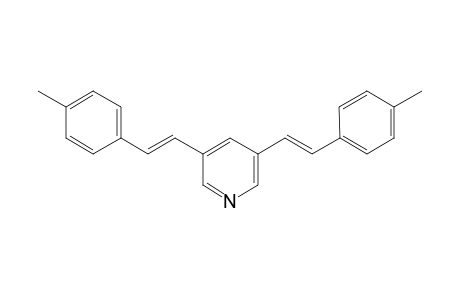 3,5-Bis[(E)-2-(4-methylphenyl)ethenyl]pyridine