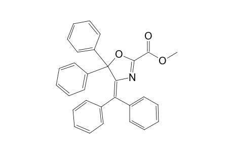 5,5-Diphenyl-4-(diphenylmethylene)-2-(methoxycarbonyl)-4,5-dihydro-1,3-oxazole