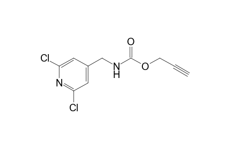 [(2,6-dichloro-4-pyridyl)methyl]carbamic acid, 2-propynyl ester