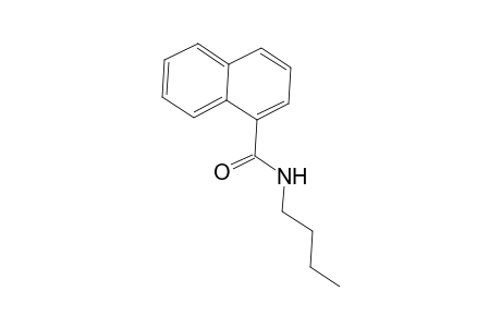 1-Naphthalenecarboxamide, N-butyl-