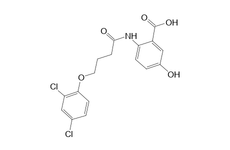 2-[4-(2,4-dichloro-phenoxy)-butyrylamino]-5-hydroxy-benzoic acid