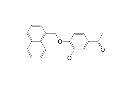 1-Ethanone, 1-[3-methoxy-4-(1-naphthalenylmethoxy)phenyl]-