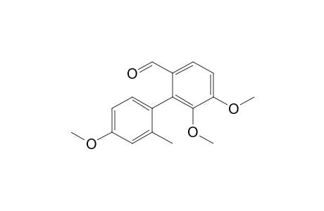 3,4-Dimethoxy-2-(4-methoxy-2-methyl-phenyl)benzaldehyde